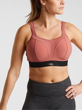 Panache  Rose Black Non Wired Sports Bra